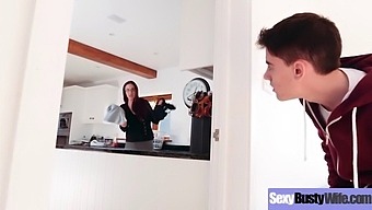 Emma Butt'S Passionate Encounter With A Well-Endowed Lover In A Steamy Housewife Video