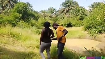 Okoro, The Diligent Hunter, Engages In Passionate Intercourse With A Stunning African Woman While She Tends To Her Farm. He Nearly Reaches Climax When Her Husband'S Brother Unexpectedly Discovers Them, Recording Their Encounter With A Hidden Camera. Watch The Full Scene On Red.