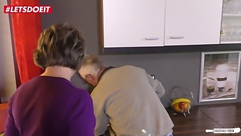 Nextdoor Neighbor Gets Fucked By A Horny German Granny