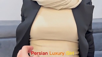 Arab Girl With A Big Ass Gets Horny From Verbal Stimulation In Pov