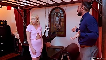 Madison Summers Fulfills Stepdad'S Sex Dungeon Fetish